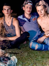 Gay Boys Baptiste Garcia and Anthony Sollis