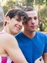 Gay Boys Zac Stevens and Oliver Hudson