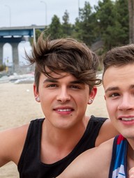 Gay Boys Andy Taylor and Logan Cross