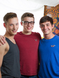 Gay Boys Casey Tanner, Blake Mitchell and Grayson Lange