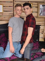 Gay Boy Luke Tyler and Alex Silvers